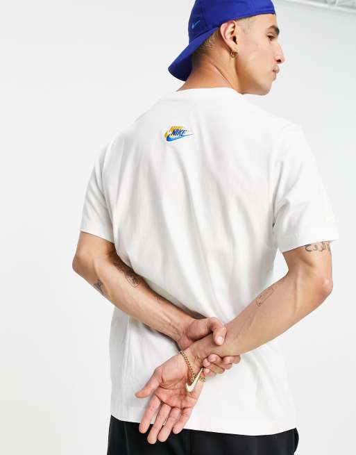 Nike Multi Futura T-shirt in white