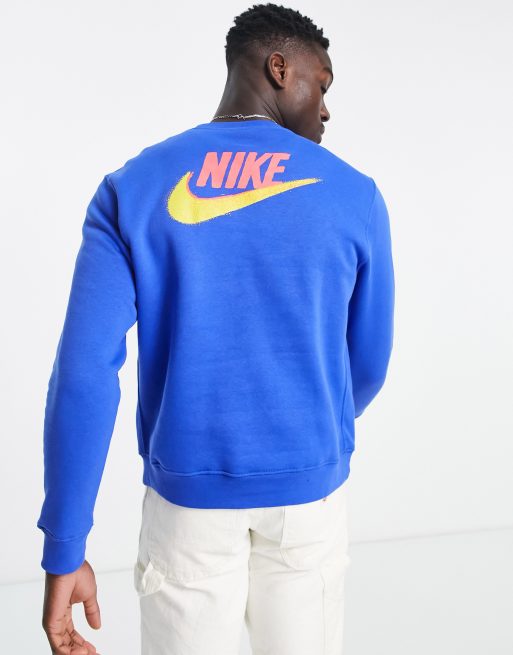 Pull best sale bleu nike