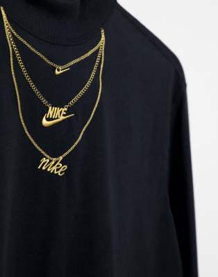 nike necklace sweatshirt