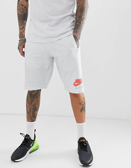 Nike Neon Small Logo Shorts White | ASOS