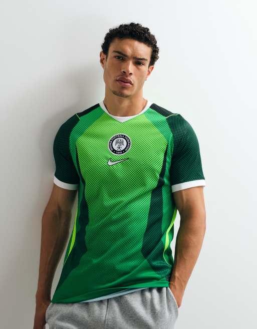 Nike – Nigeria World Cup 26 – Grön hemmatröja, 4 av 7