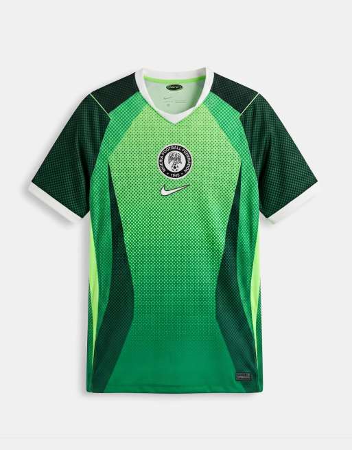 Nike – Nigeria World Cup 26 – Grön hemmatröja, 5 av 7