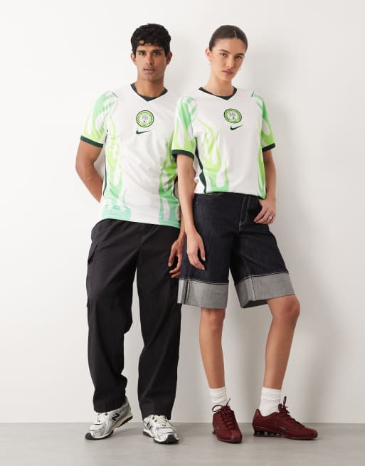 Nike – Nigeria World Cup 26 – Vit bortatröja, 3 av 4