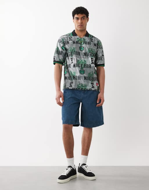 Nike Nigeria World Cup Energy short sleeve top in green, 2 of 5