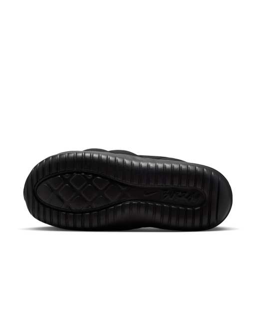 Nike Nike burrow se slippers in black, 3 of 4
