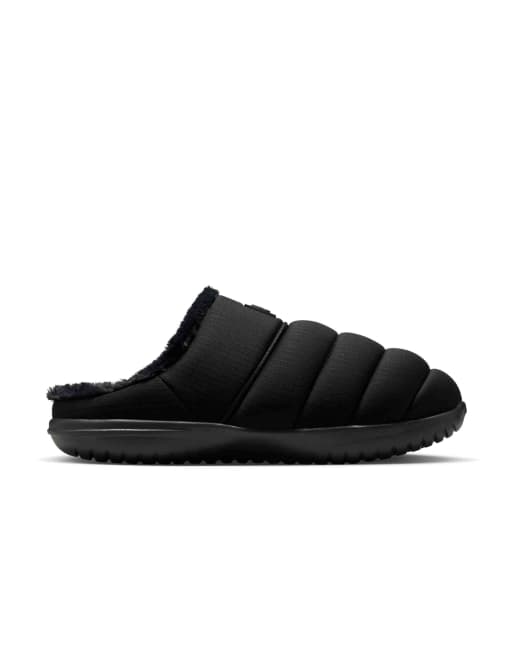 Nike Nike burrow se slippers in black, 4 of 4