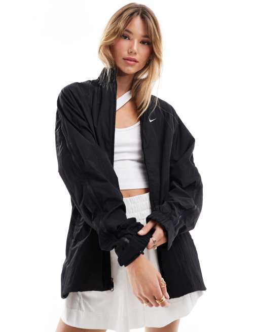 Nike NSW Collection Repel zip jacket in black | ASOS
