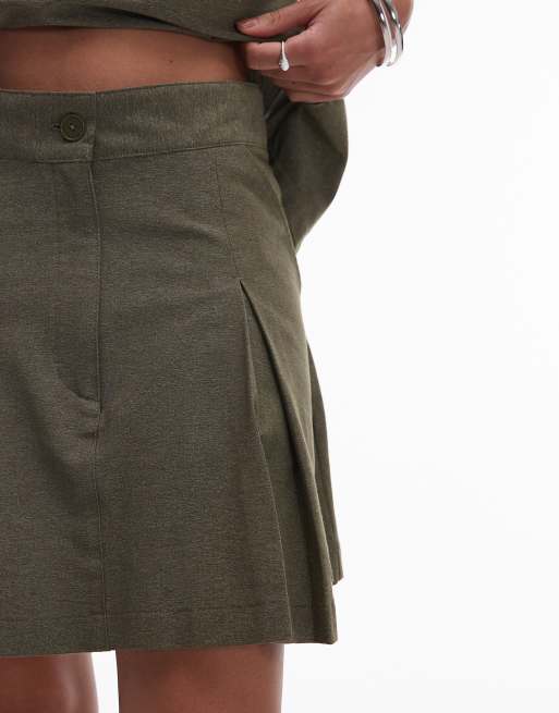 Nike NSW Naomi Osaka mini skirt in khaki, 5 of 5