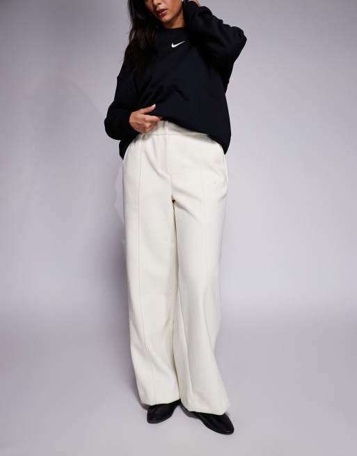 Nike NSW tailored pants in off white, 3 of 5