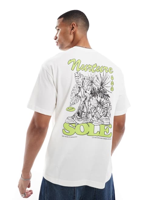Nike Nurture The Sole graphic t-shirt in white
