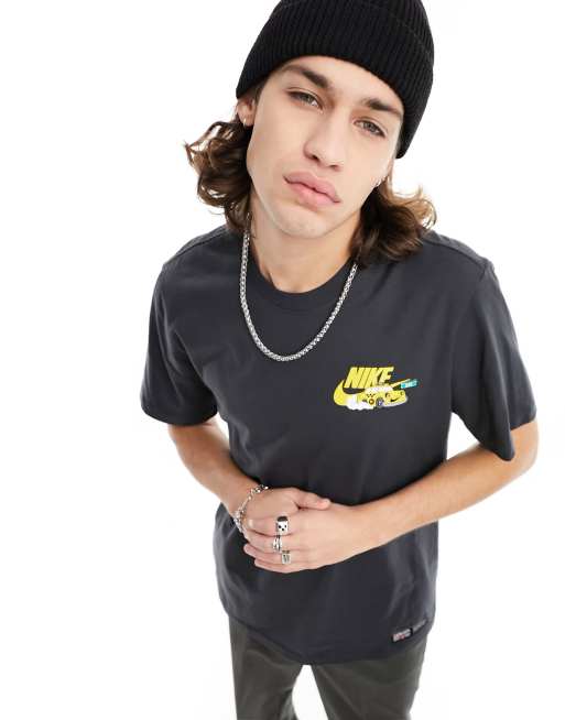 Yellow black hot sale nike shirt