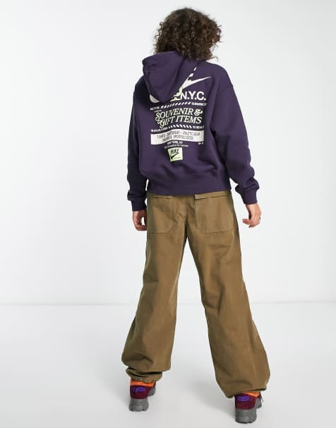 Nike NYC Souvenir hoodie in cave purple - view 1