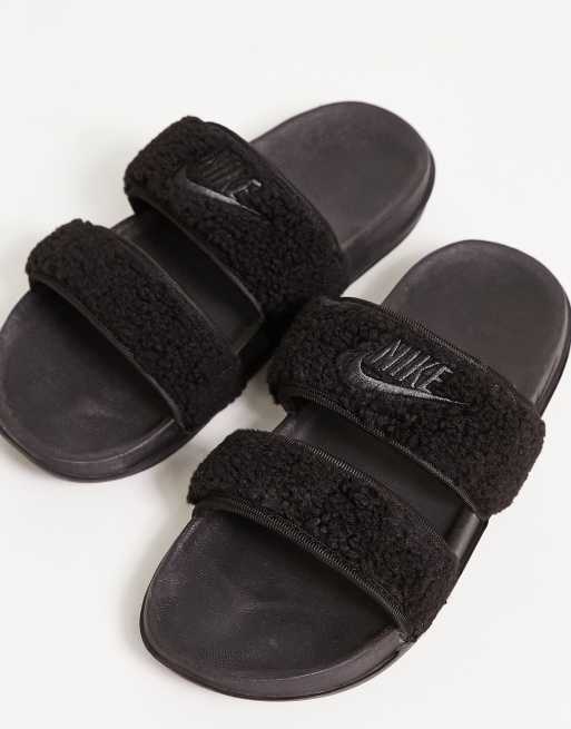 Nike best sale duo slides