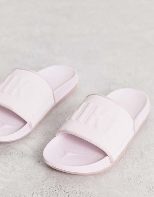 Nike store slippers roze