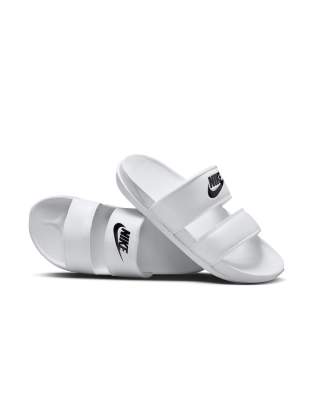 Nike Women's Offcourt Duo Slide Sandals From Finish Line In White