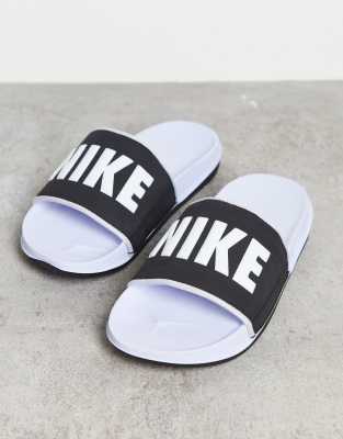 pastel nike slides