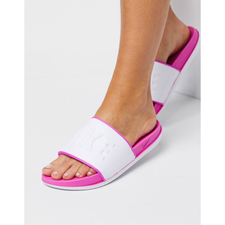 Nike offcourt slide discount pink