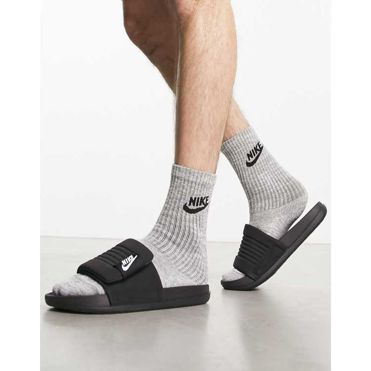 Nike Offcourt slides in black ASOS