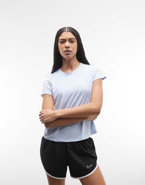 Nike One Classic Training Dri-Fit T-shirt in light blue - view 1