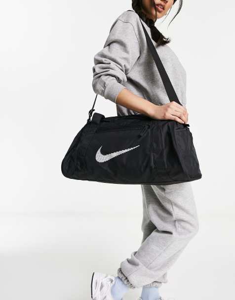 Nike Brasilia Winterized duffeltas Dames en Heren Zwart