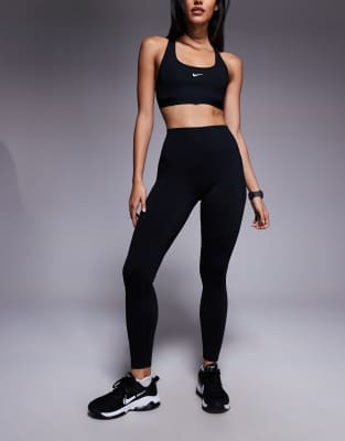 Nike One Dri-fit High Rise Leggings In Black