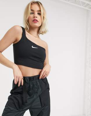 nike sportswear swoosh cropped tank