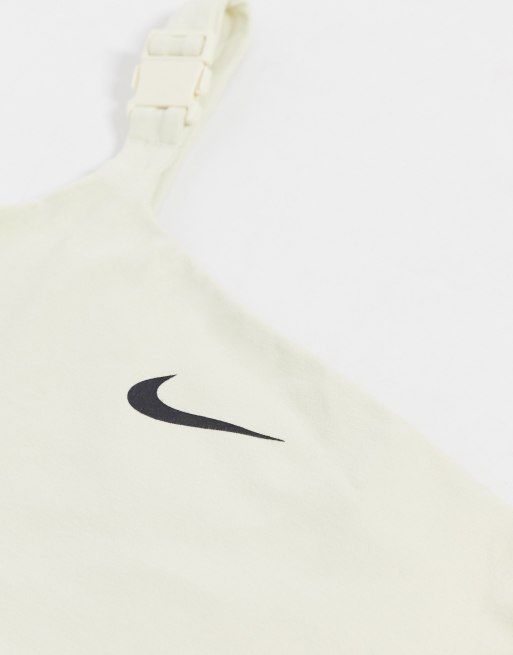 Nike one shoulder cheap crop