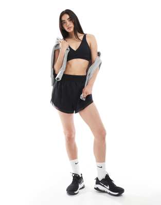 Nike One Training Dri-fit 3 Inch Shorts In Black