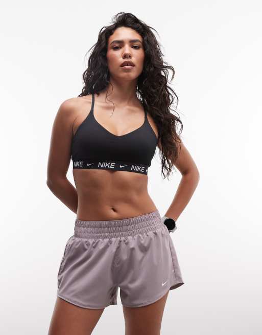 Nike One Training Dri-FIT 3-inch shorts in lilac, 2 of 5