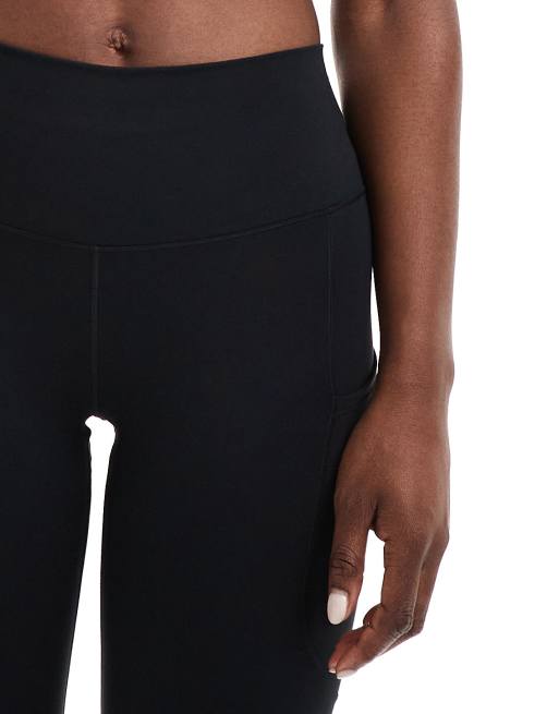 Nike One Training Dri-Fit 7/8 high rise leggings in black, 4 of 5
