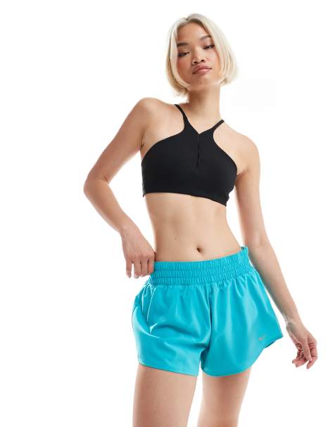 Nike – One Training – Dri-FIT – Blå shorts, 3 tum - view 1