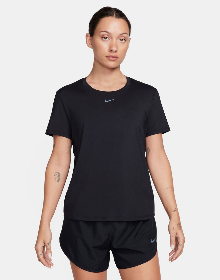 Nike One Training Dri-Fit classic T-shirt in black