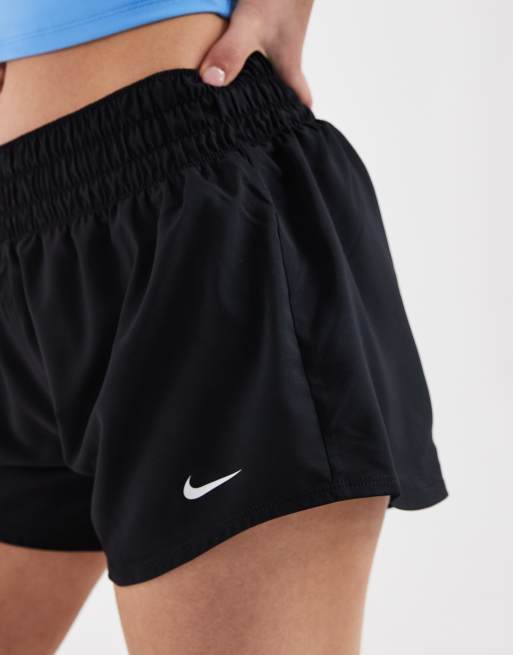 Nike – One Training Dri-FIT – Czarne szorty o długości 3 cali ze średnim stanem, 5 z 5