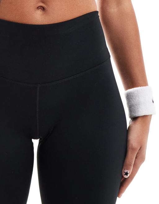 Nike One Training Dri-FIT full length leggings in black ASOS