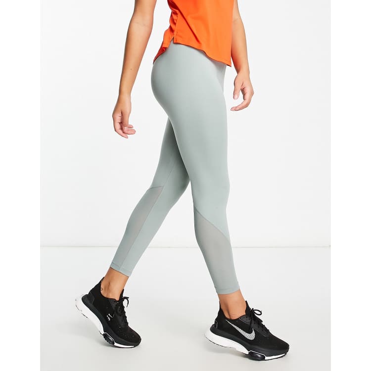 Nike One Tight Leggings In Lime-green