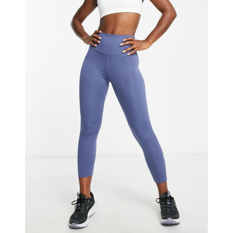 Nike One Women's Training Tights - Diffused Blue/White