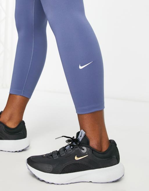 Nike One Women's Training Tights - Diffused Blue/White