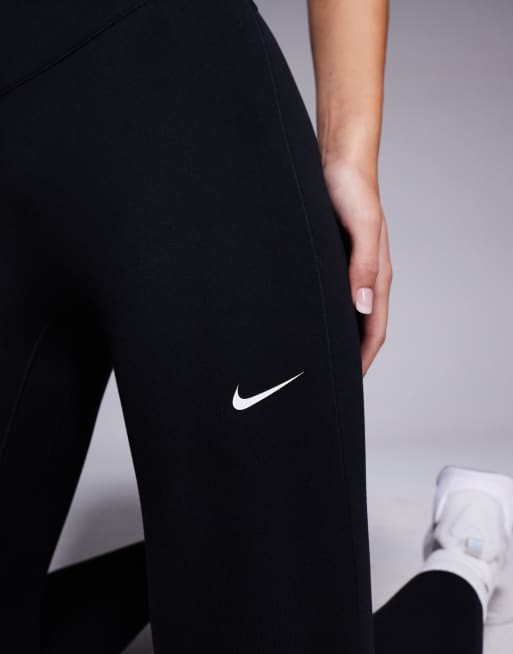 Nike - One Training - Dri-FIT - Legging met naadloze voorkant en hoge taille in zwart, 5 van 5