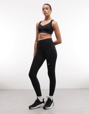 Nike One Training Dri-Fit leggings in black black 12590₽