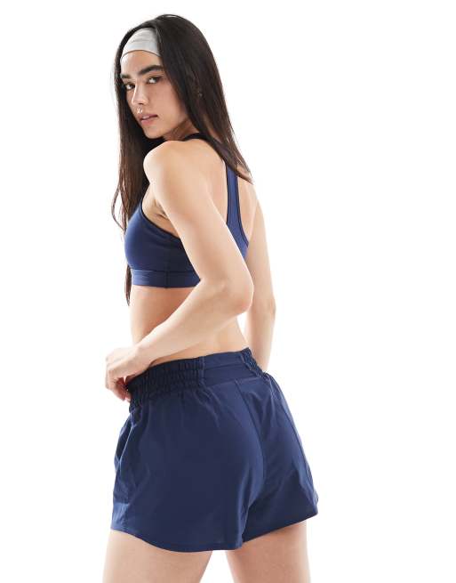Nike - One Training Dri-FIT - Marineblå 3-tommers shorts med mellemhøj talje, 4 af 5