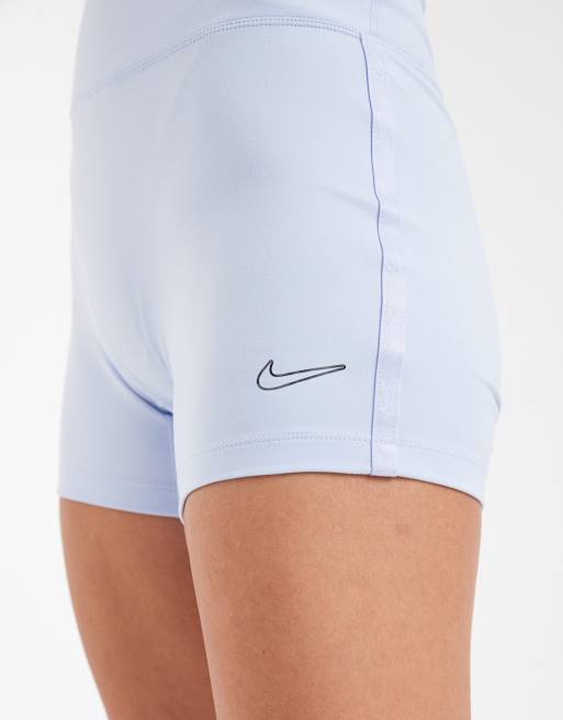 Nike - One Training Dri-FIT - Pantaloncini avvolgenti in vita blu da 13 cm, 4 di 5
