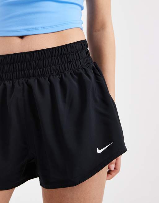 Nike – One Training Dri-FIT – Shorts in Schwarz mit mittelhohem Bund, 3 Zoll Schrittlänge, 3 von 5