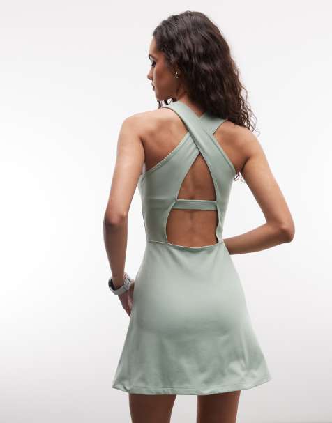 lime green nike dress NIKE SPORTSWEAR ICON CLASH KNIT DRESS SLEEVELESS WOMEN'S LIME GLOW GREEN XS  NWT