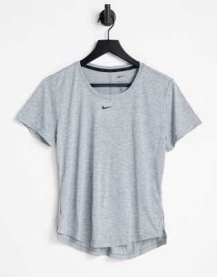 Nike Training Nike One Training Dri-FIT standard fit t-shirt in grey