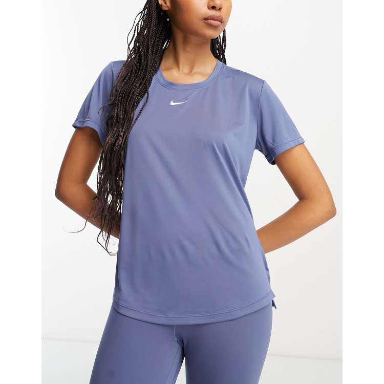 Diffused store blue shirt