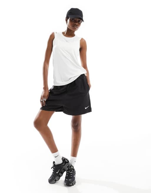 Nike One Training Dri-FIT tank top in white, 2 of 4