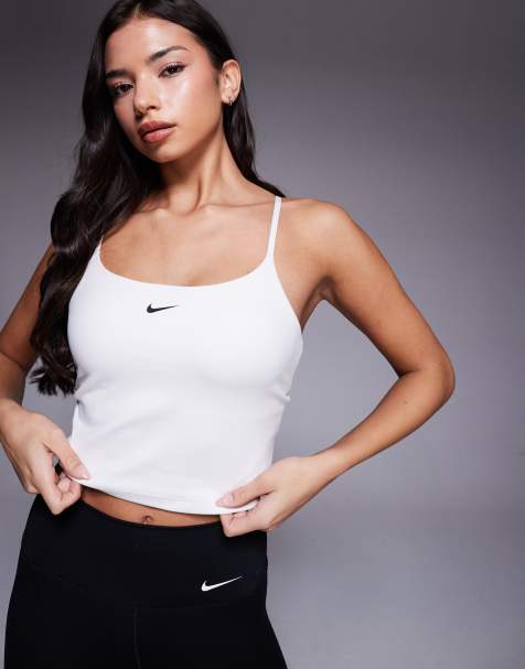 Nike - One - Training - Dri-FIT - Tanktop in wit - view 1