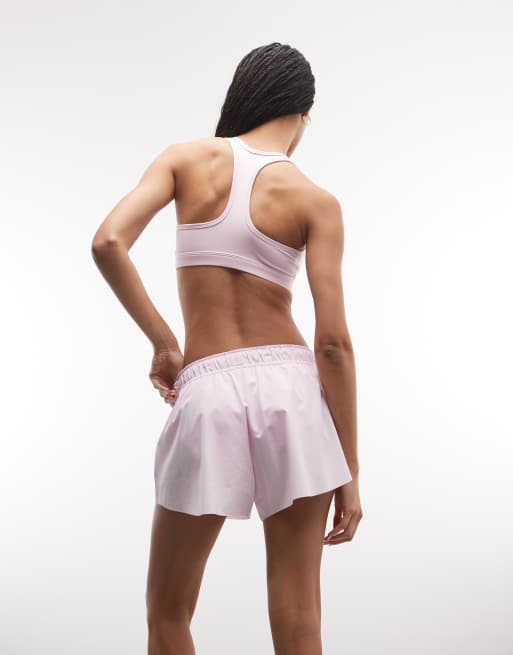 Nike One Training shorts in light pink, 4 of 5