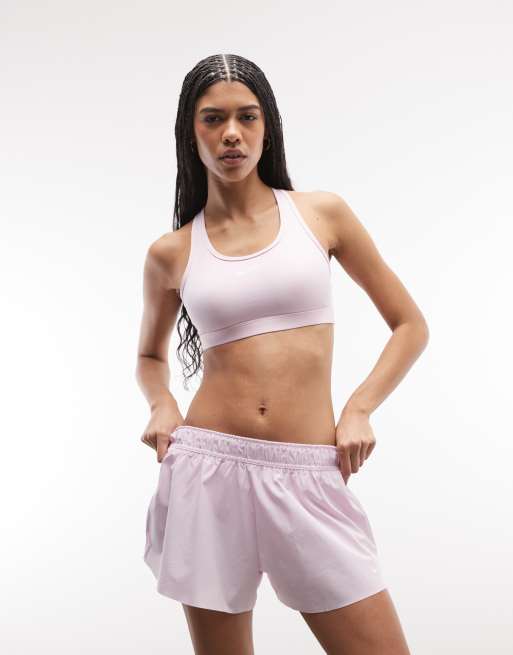 Nike One Training shorts in light pink, 5 of 5