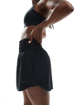 Nike One training skirt in black